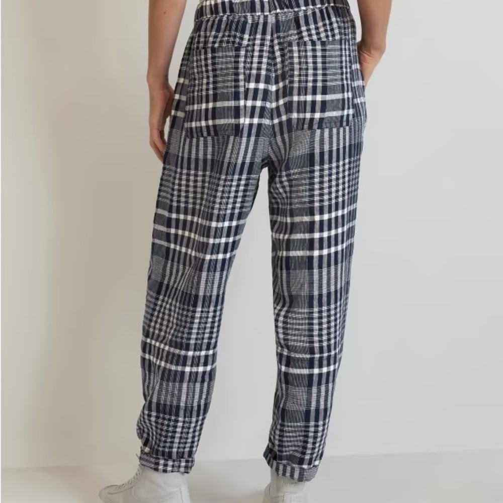 Everlane barrel linen pants